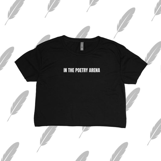 In The Poetry Arena Crop Tee