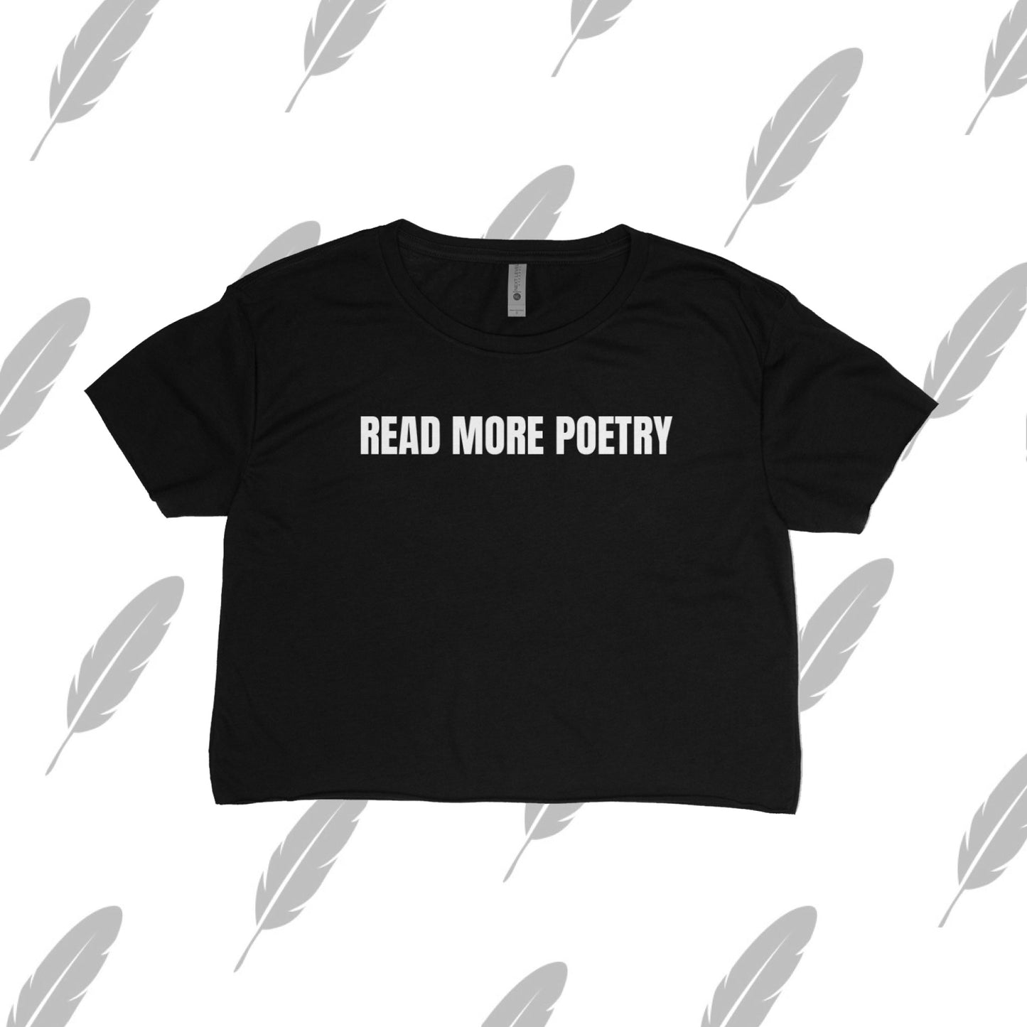 Read More Poetry Crop Tee